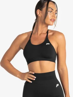 Scrunch Seamless Sports Bra Black