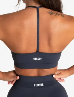 Scrunch Seamless Sports Bra Midnight Blue
