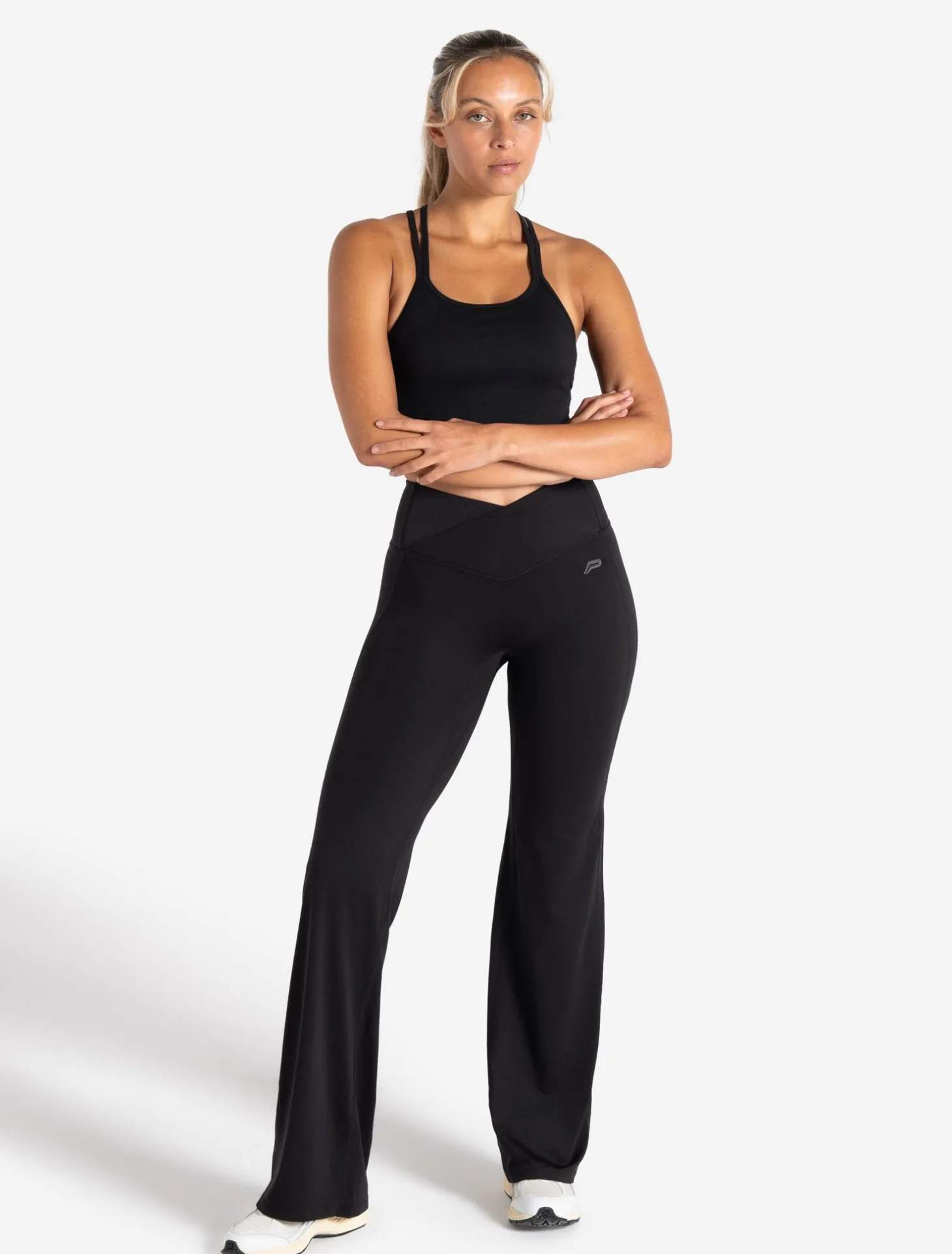 Sculpt Flared Leggings Black