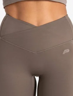 Sculpt Flared Leggings Taupe