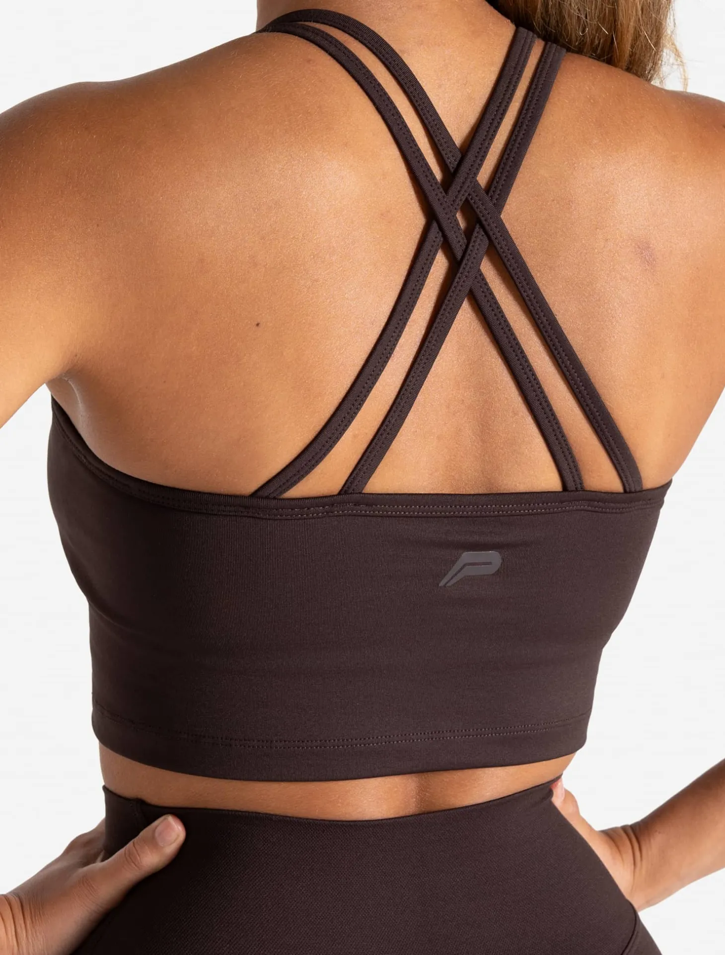 Sculpt Seamless Built-In Bra Tank Espresso
