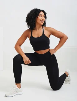 Sculpt Seamless Built-In Bra Tank Black