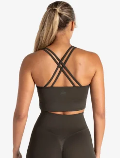 Sculpt Seamless Built-In Bra Tank Olive