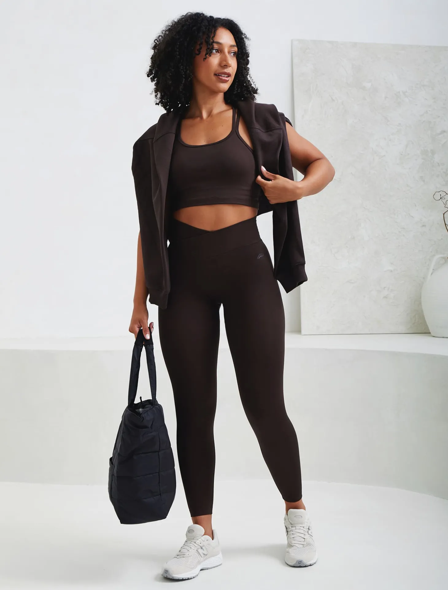 Sculpt Seamless Scrunch Leggings Espresso