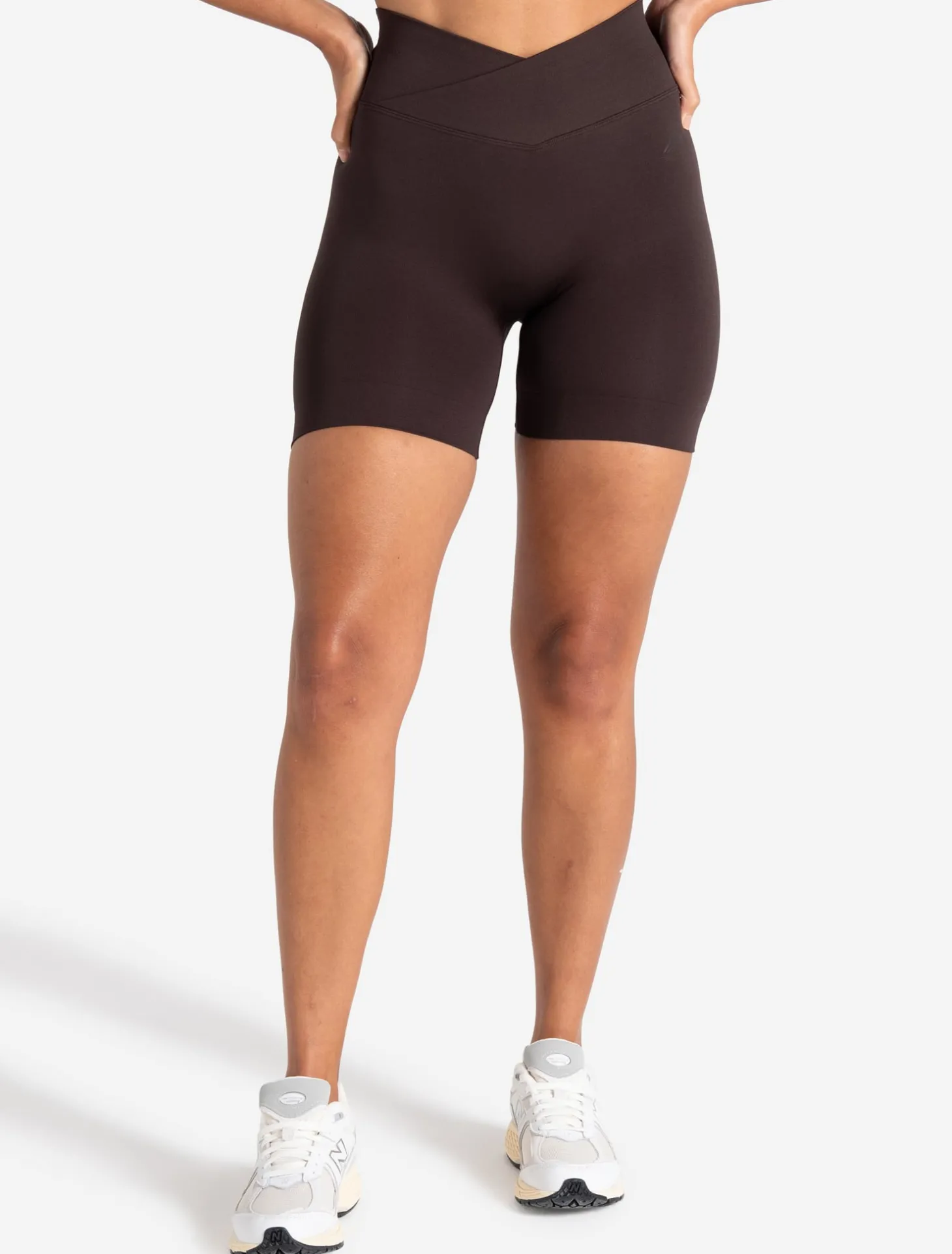 Sculpt Seamless Scrunch Shorts Espresso