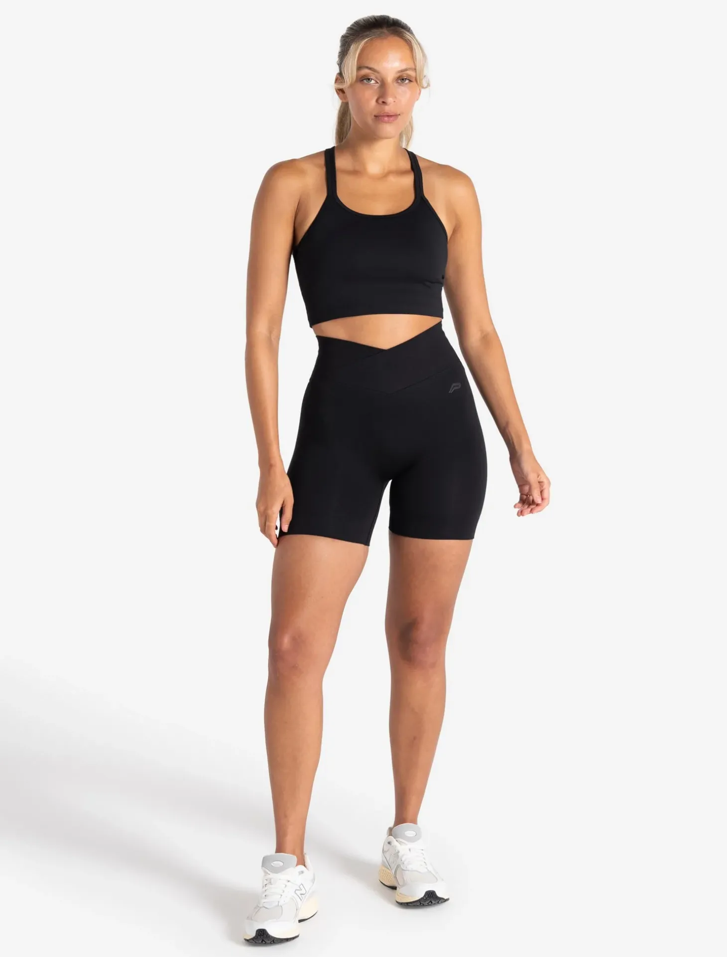 Sculpt Seamless Scrunch Shorts Black