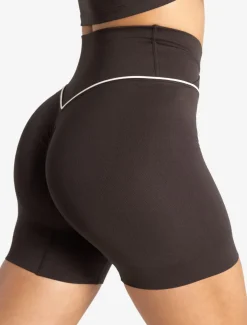 Sculpt Seamless Scrunch Shorts Espresso/Marshmallow