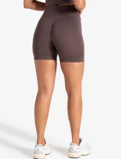 Sculpt Seamless Scrunch Shorts Mocha