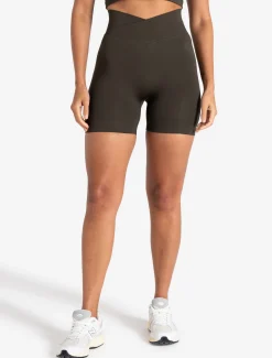 Sculpt Seamless Scrunch Shorts Olive
