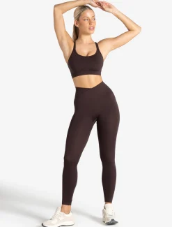 Sculpt Seamless Sports Bra Espresso