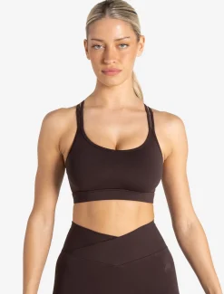Sculpt Seamless Sports Bra Espresso