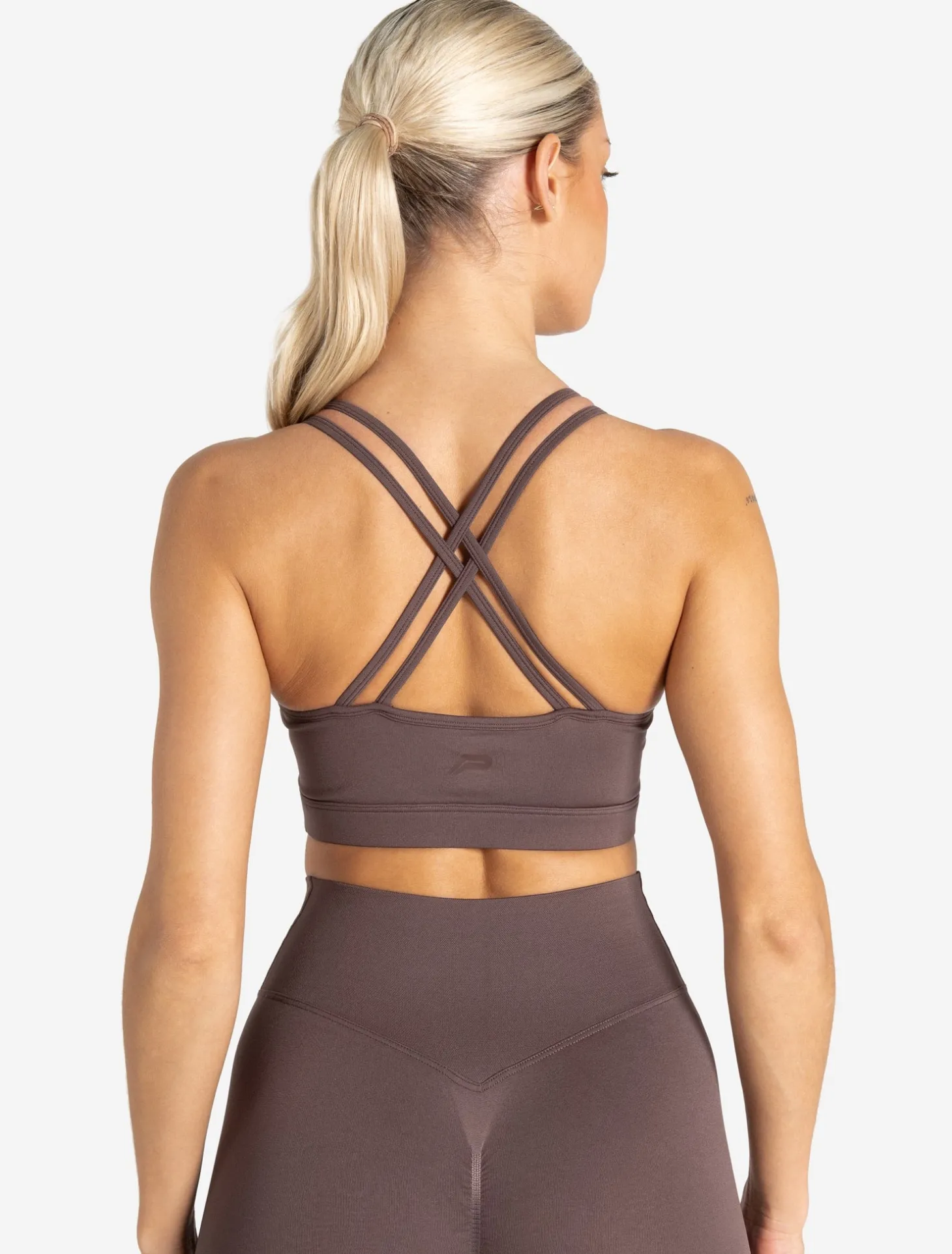 Sculpt Seamless Sports Bra Mocha