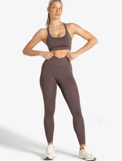 Sculpt Seamless Sports Bra Mocha