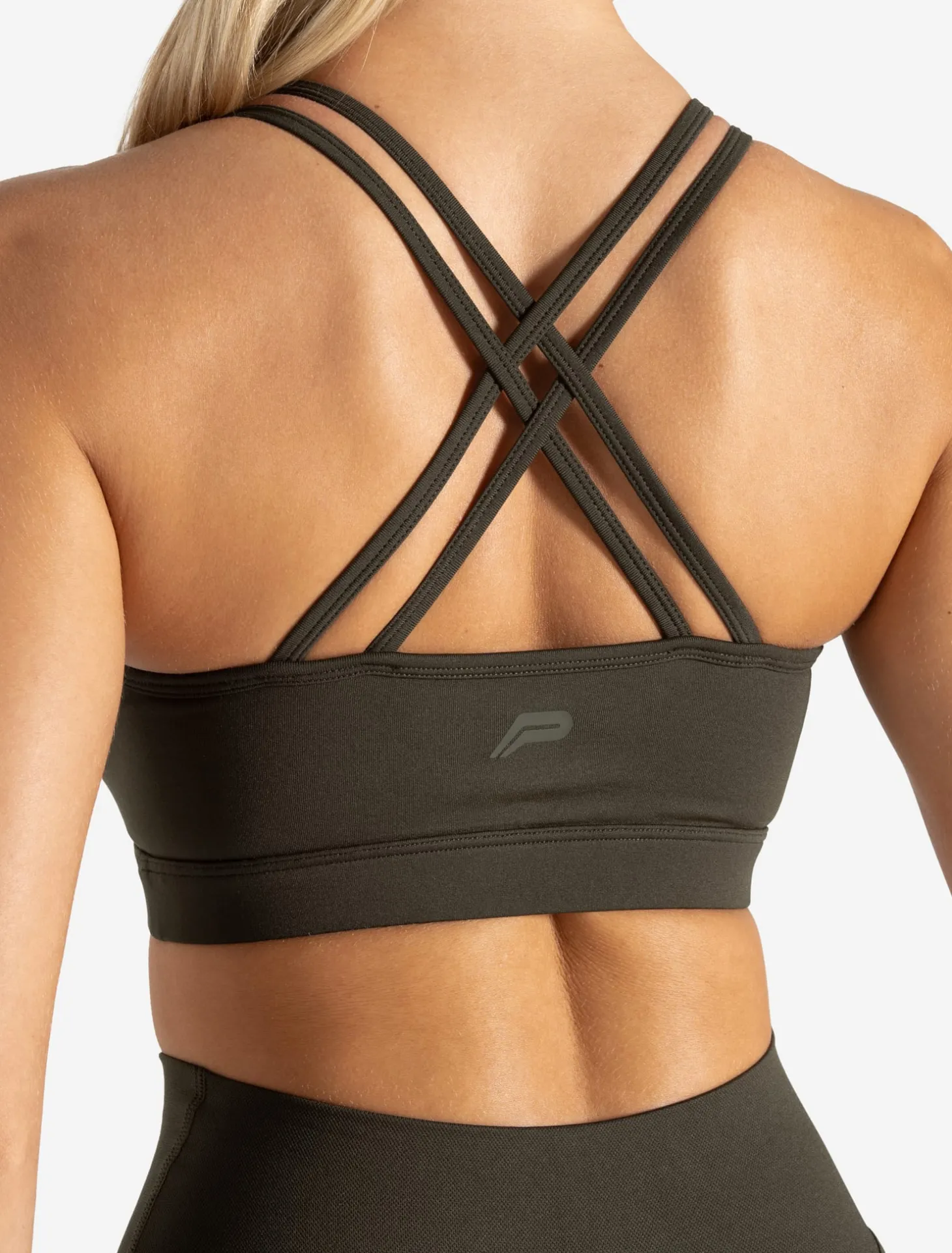 Sculpt Seamless Sports Bra Olive