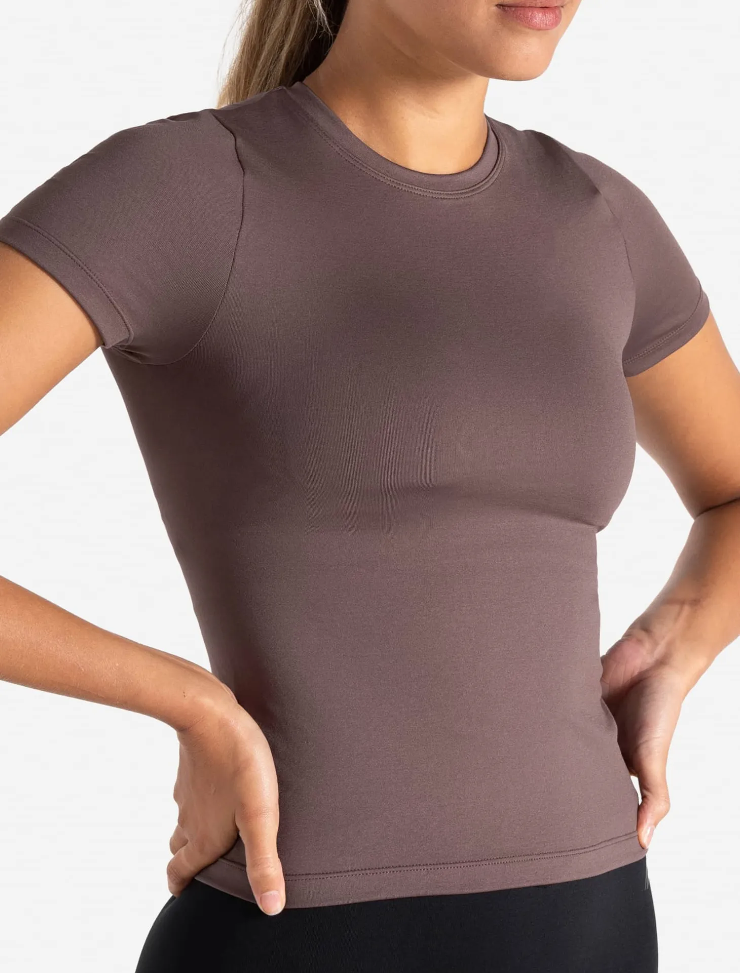 Sculpt Seamless T-Shirt Mocha