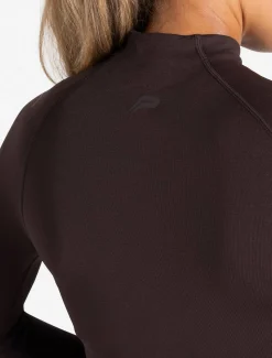 Sculpt Seamless Zip Jacket Espresso