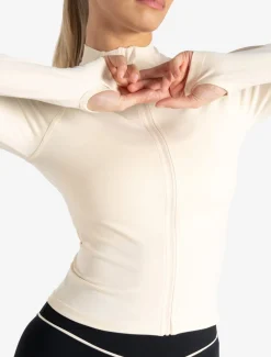 Sculpt Seamless Zip Jacket Marshmallow