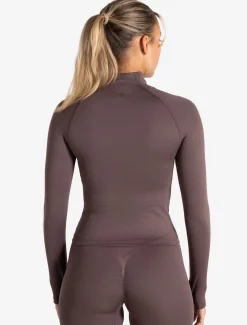 Sculpt Seamless Zip Jacket Mocha