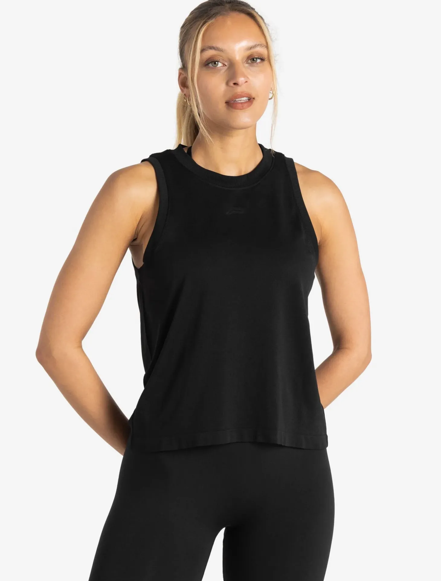 Seamless Tank Black