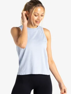 Seamless Tank Blue Marl