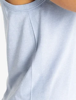 Seamless Tank Blue Marl