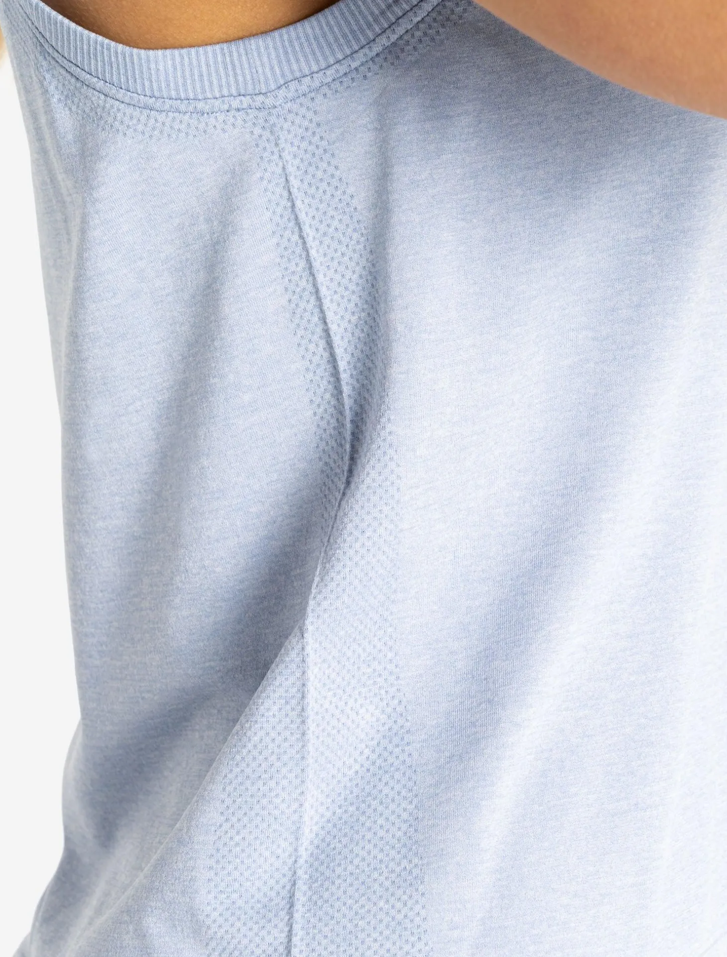 Seamless Tank Blue Marl