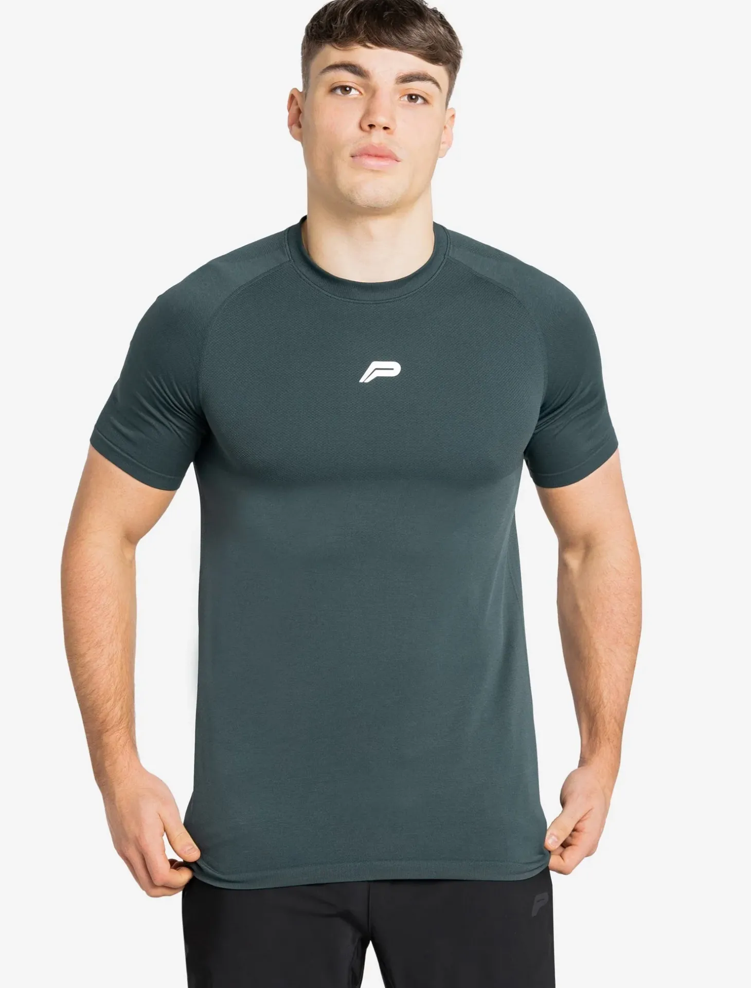 Seamless T-Shirt Dark Green