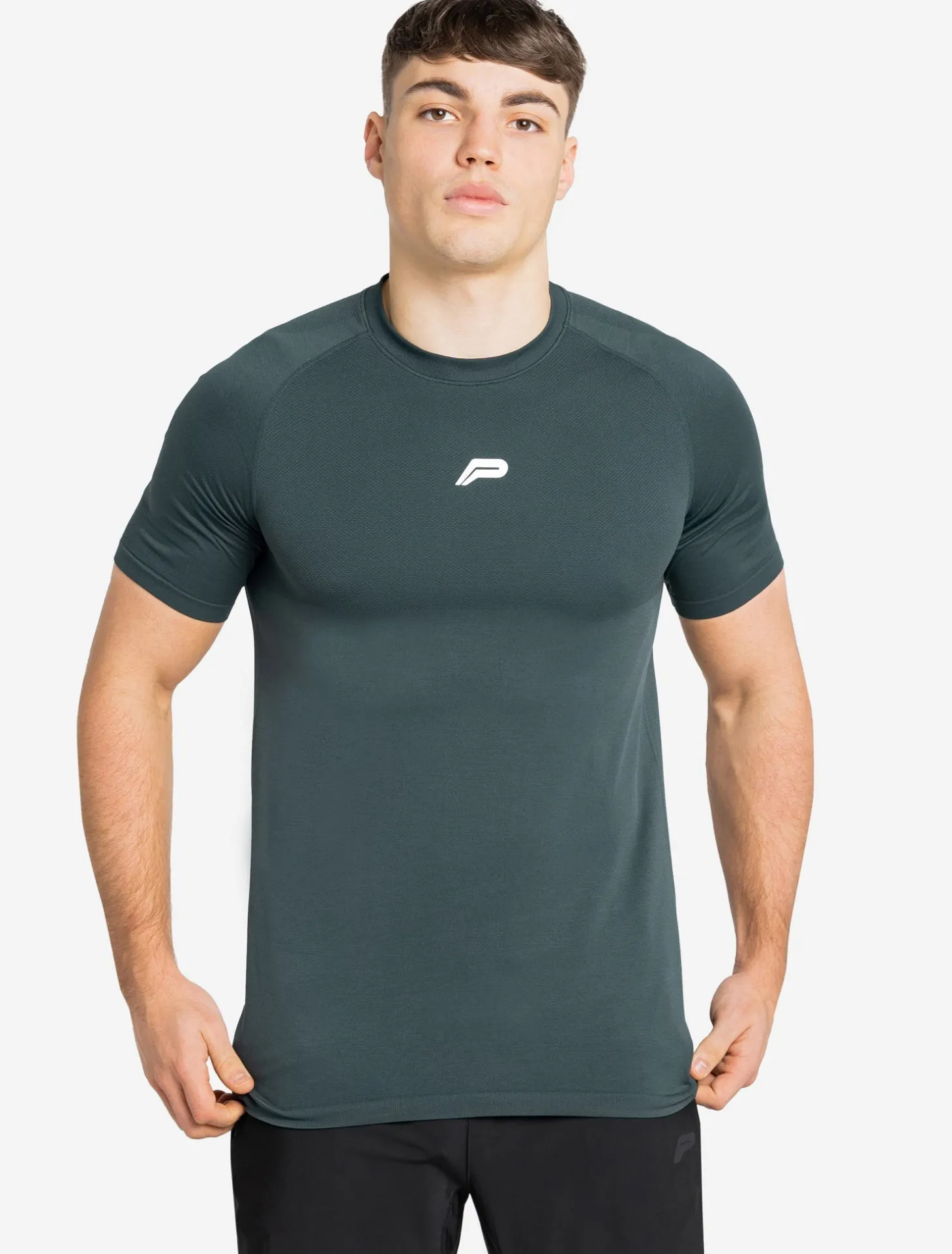Seamless T-Shirt Dark Green