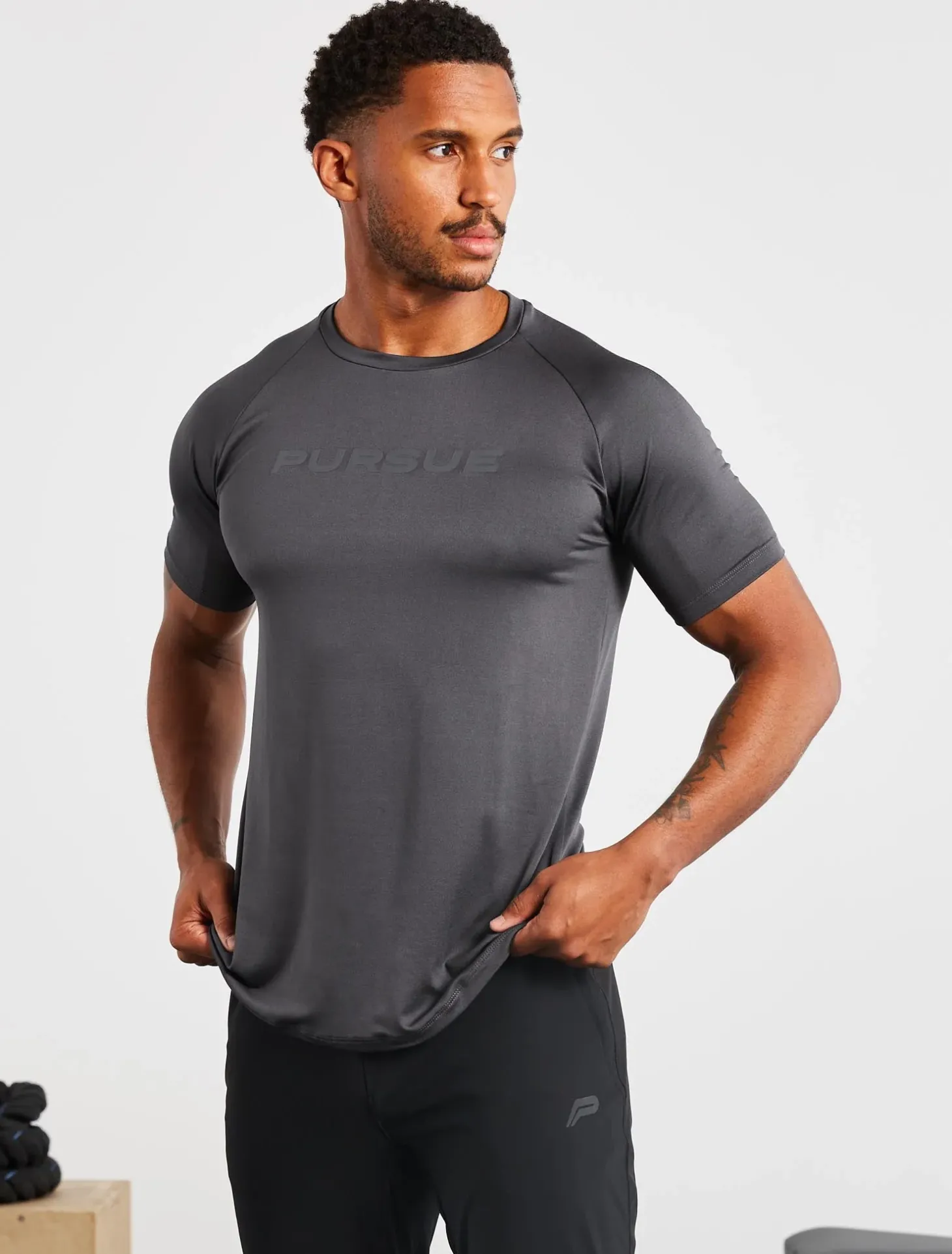 Statement T-Shirt Onyx Grey