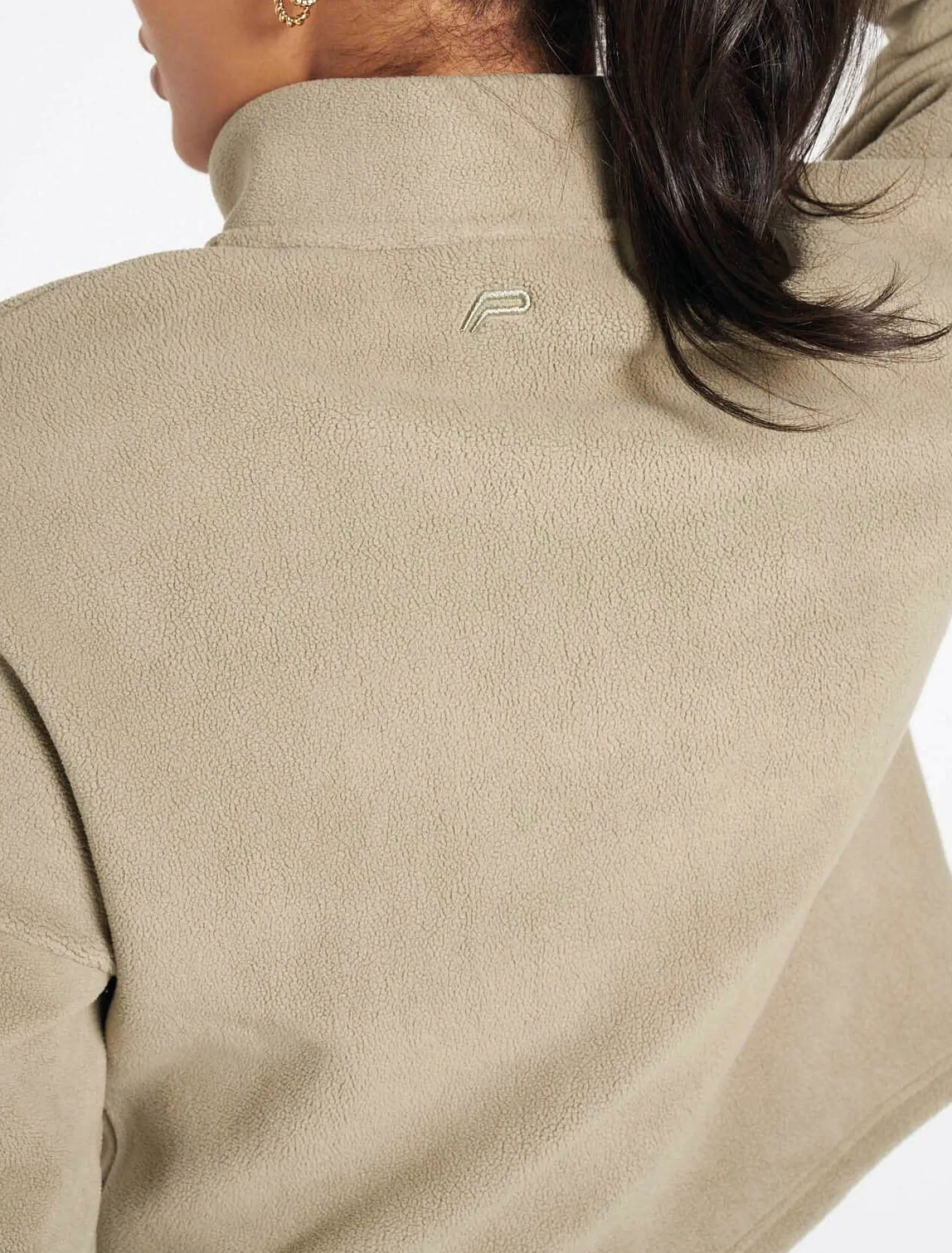 Supersoft 1/4 Zip Fleece Sage Green