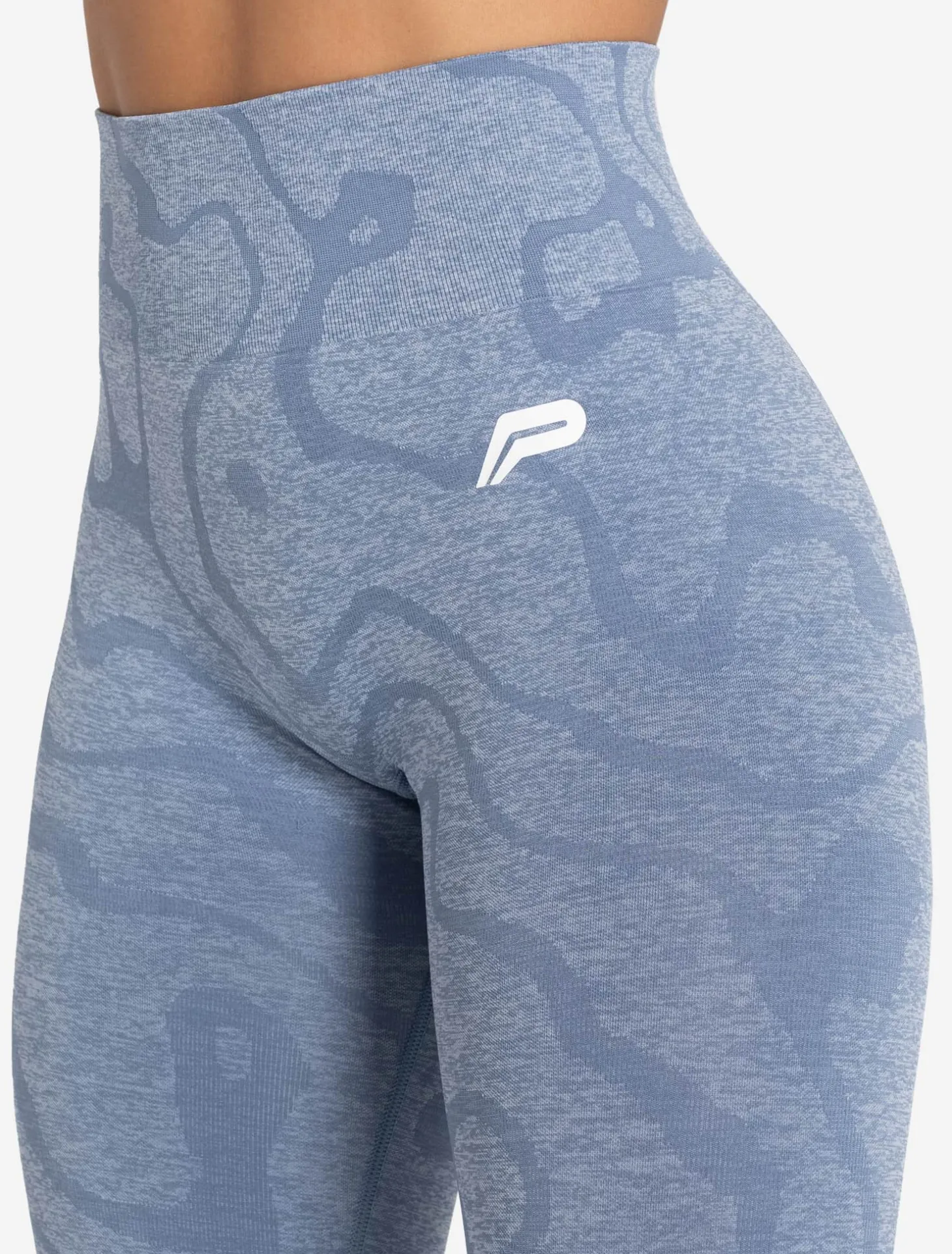 Sustainable Seamless Leggings Blue