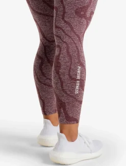 Sustainable Seamless Leggings Burgundy