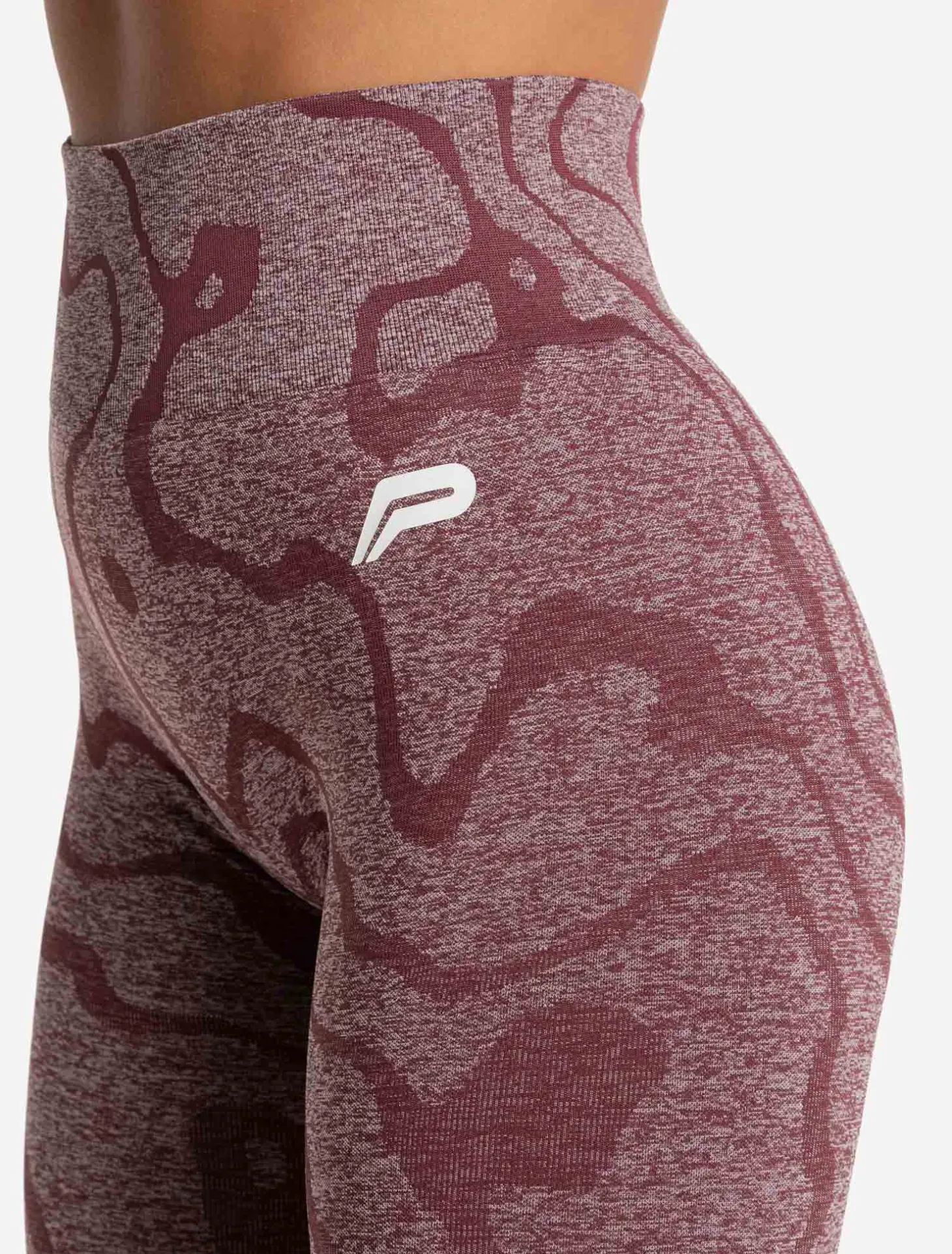 Sustainable Seamless Leggings Burgundy
