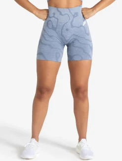 Sustainable Seamless Shorts Blue