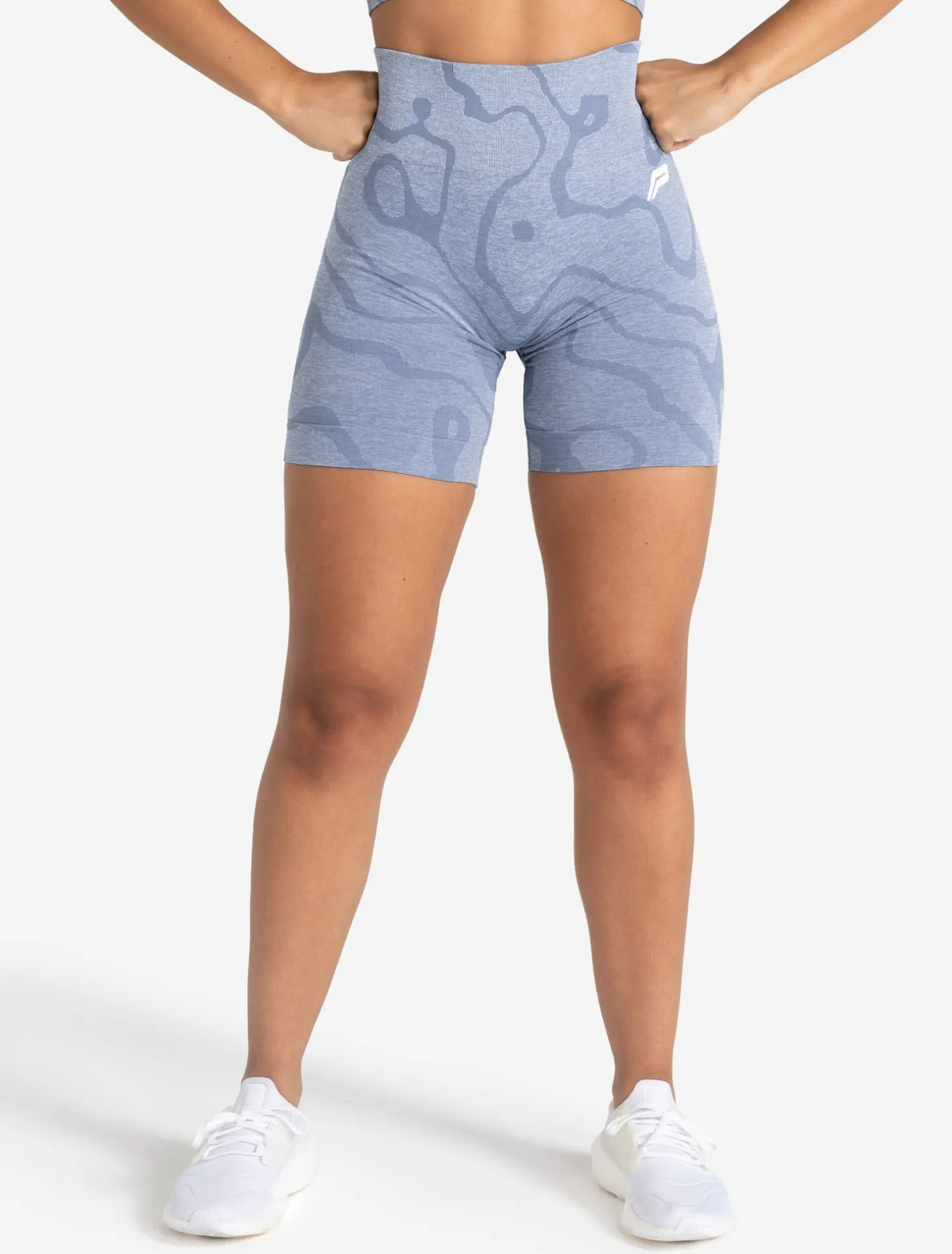 Sustainable Seamless Shorts Blue