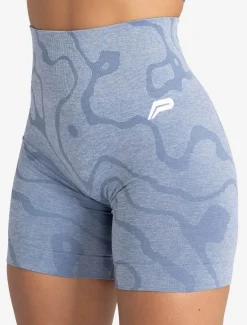 Sustainable Seamless Shorts Blue