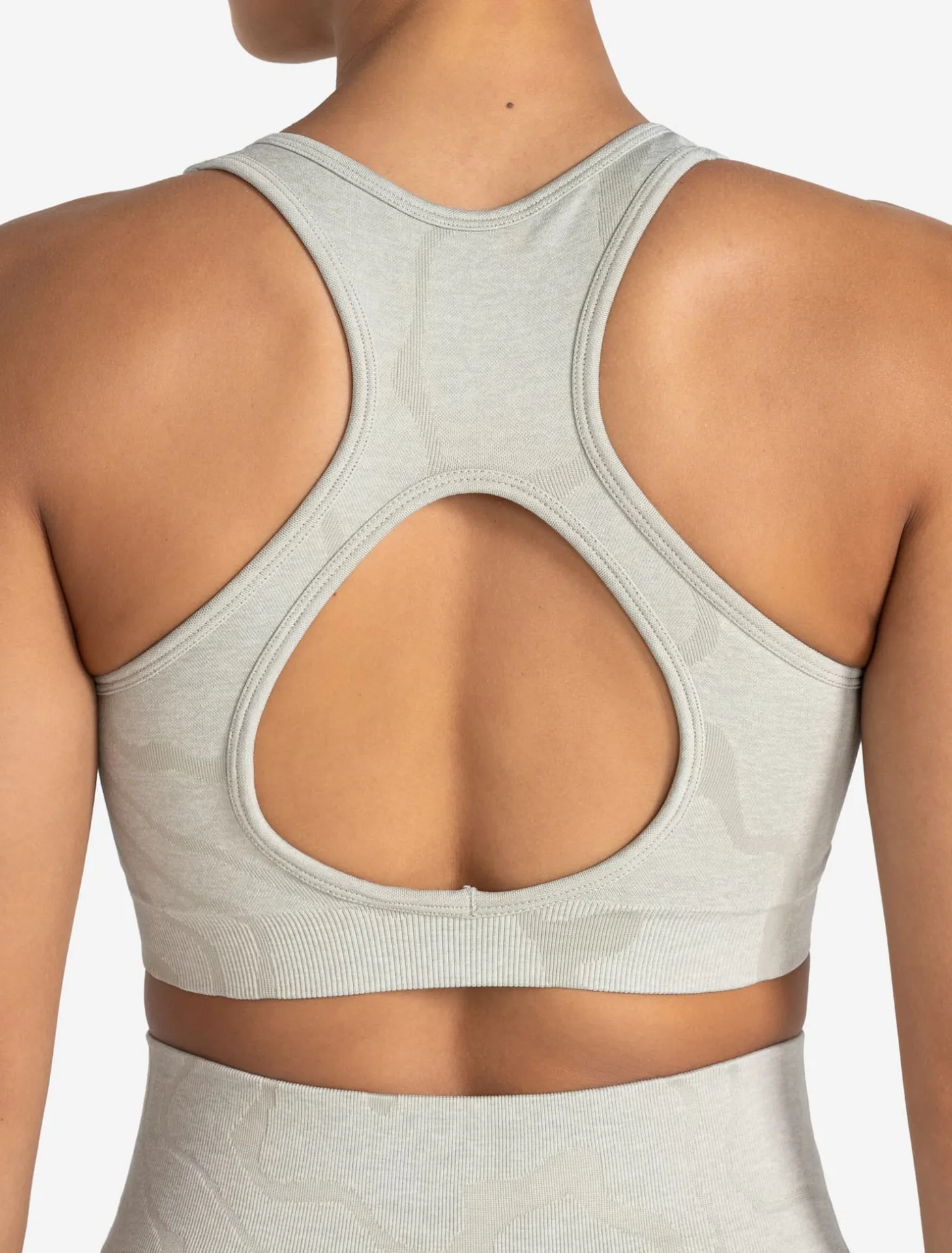 Sustainable Seamless Sports Bra Sage Green