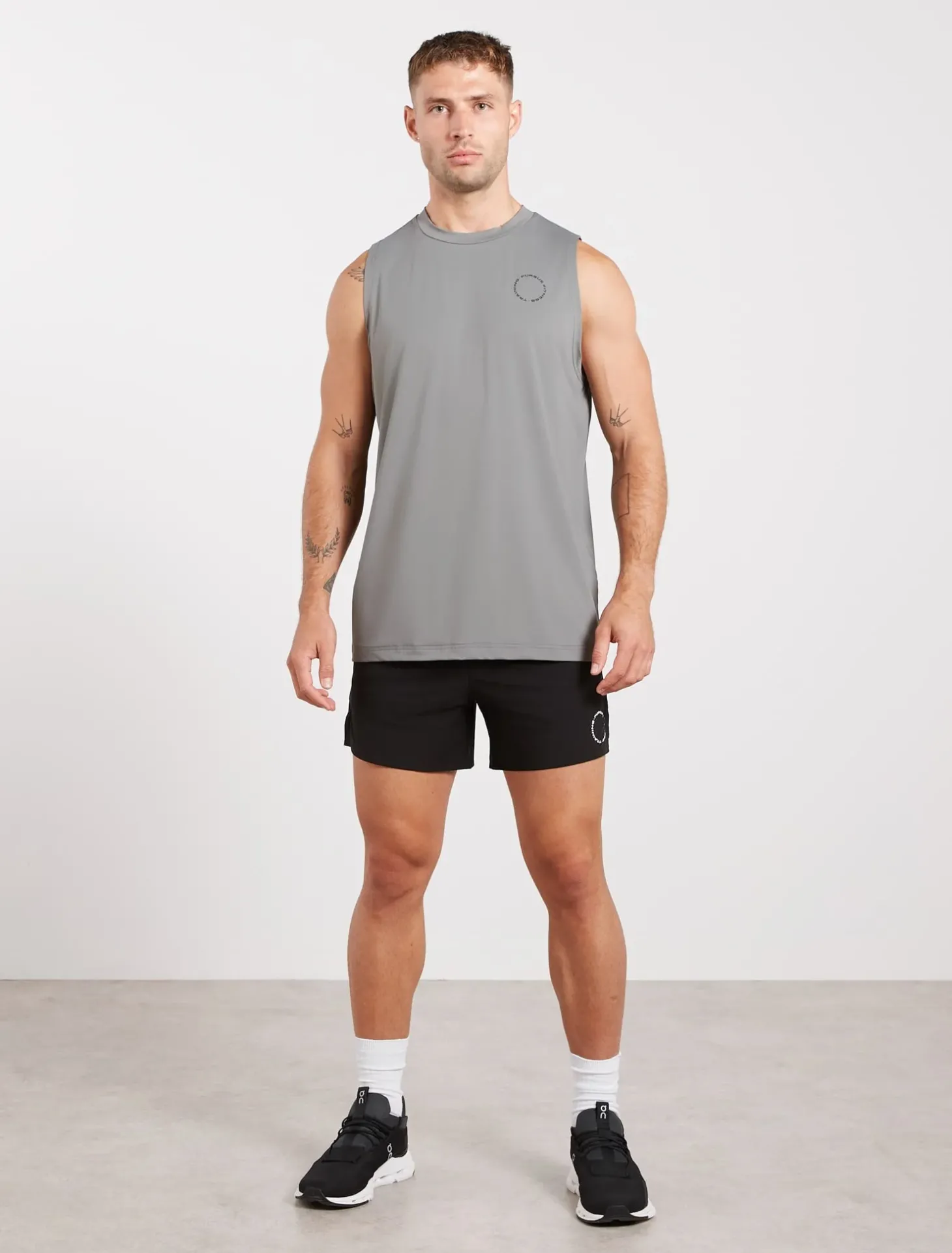 Training Club Relaxed Fit Tank Storm Grey