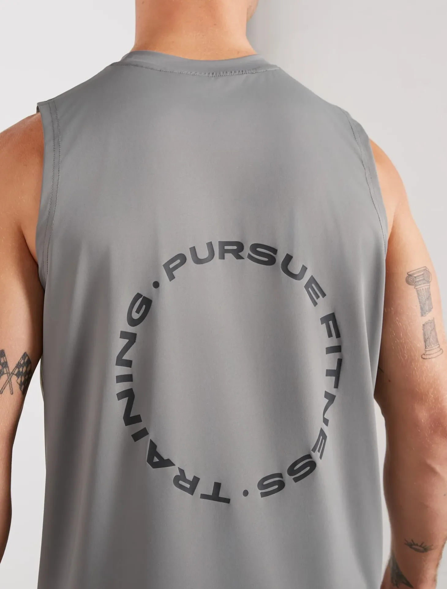 Training Club Relaxed Fit Tank Storm Grey