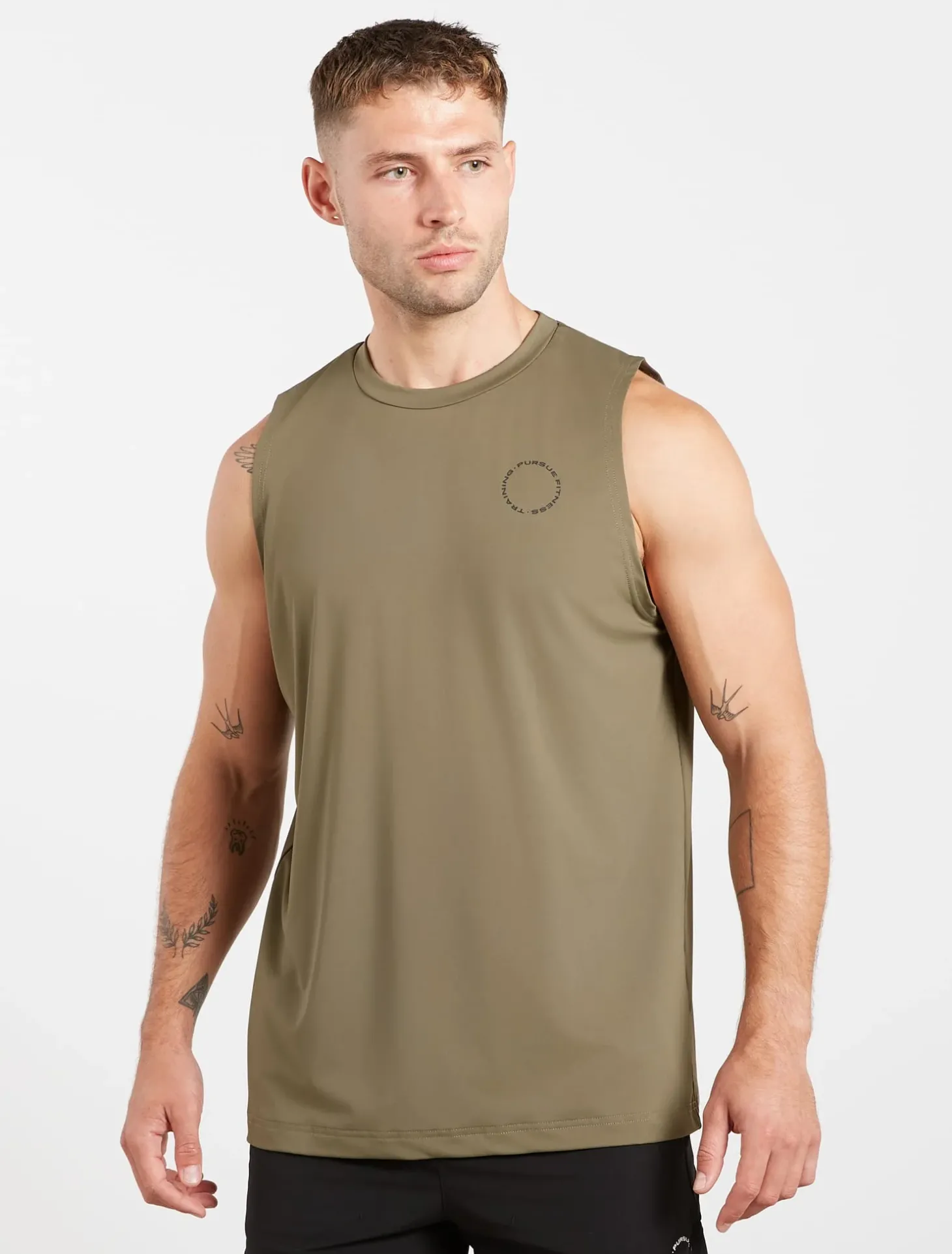 Training Club Relaxed Fit Tank Dull Olive