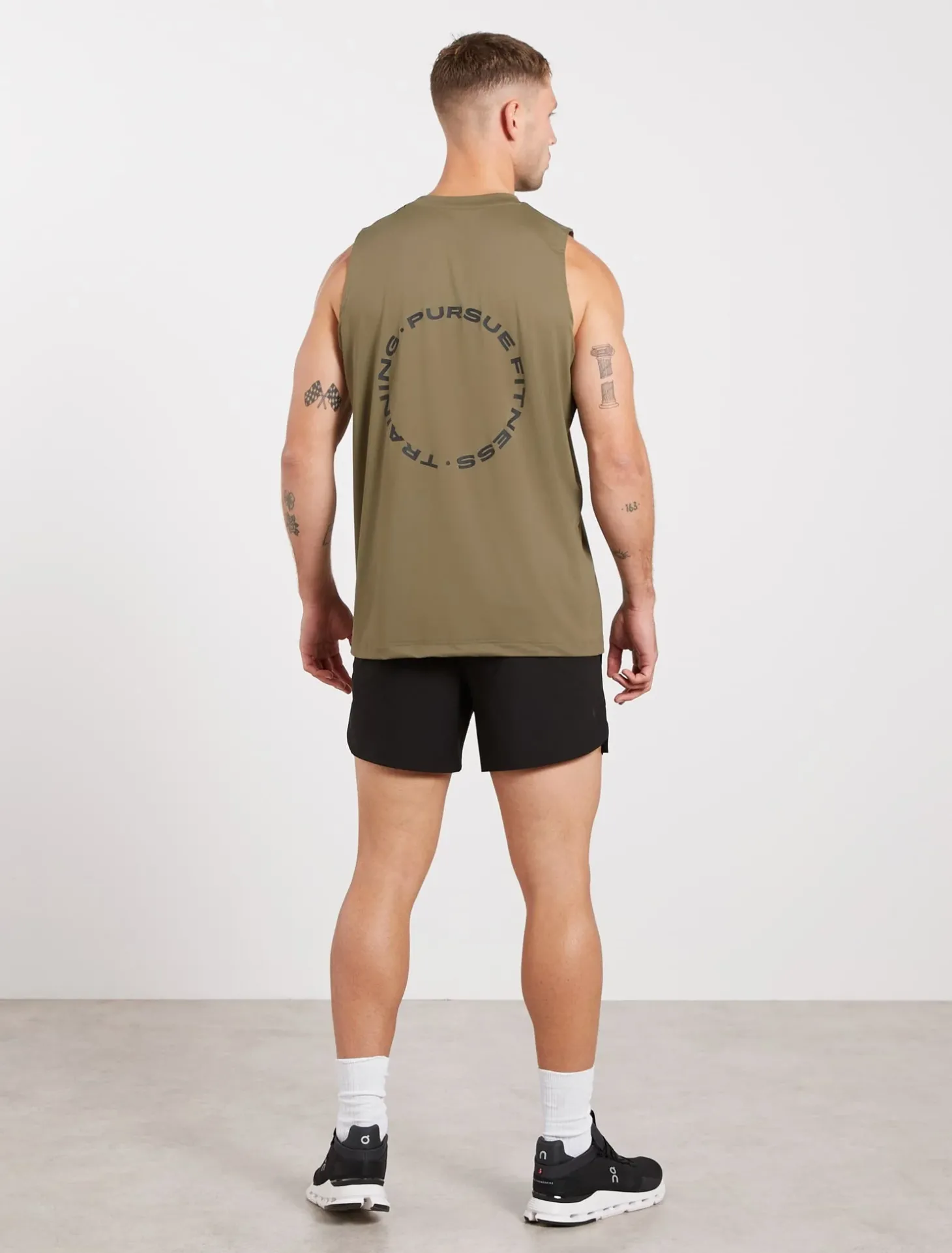 Training Club Relaxed Fit Tank Dull Olive