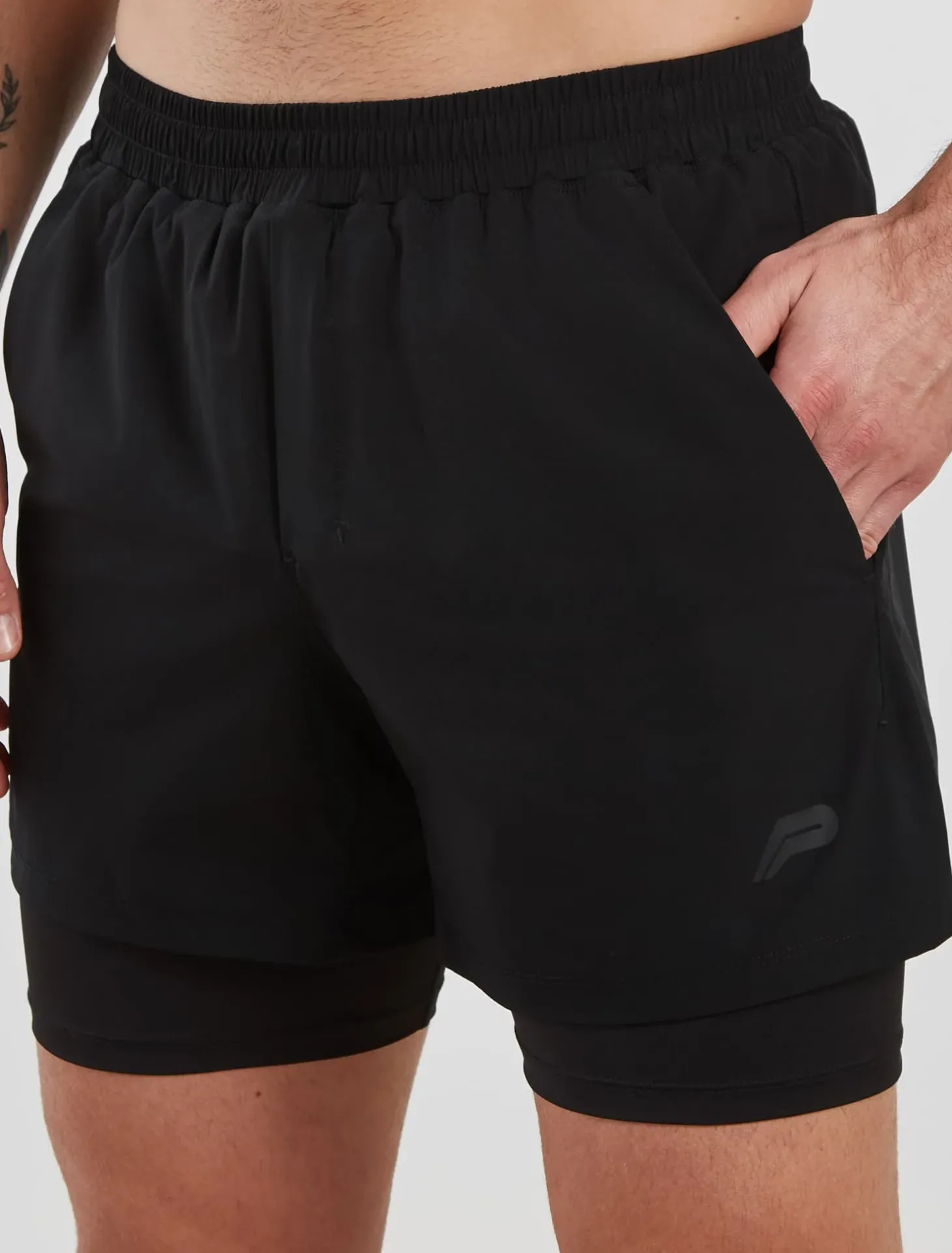 Training 5" 2-in-1 Shorts Black