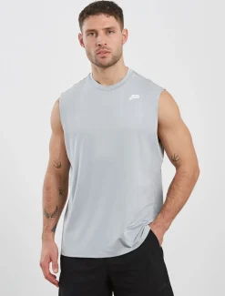 Training Oversized Tank Light Grey
