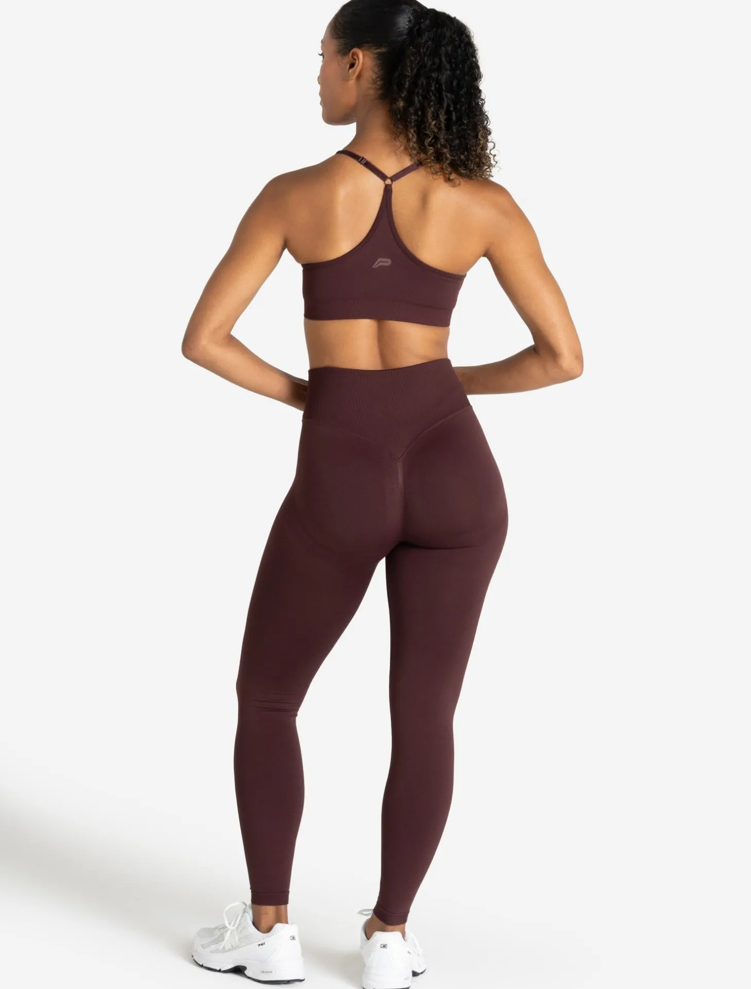 Training Seamless Scrunch Leggings Deep Cherry