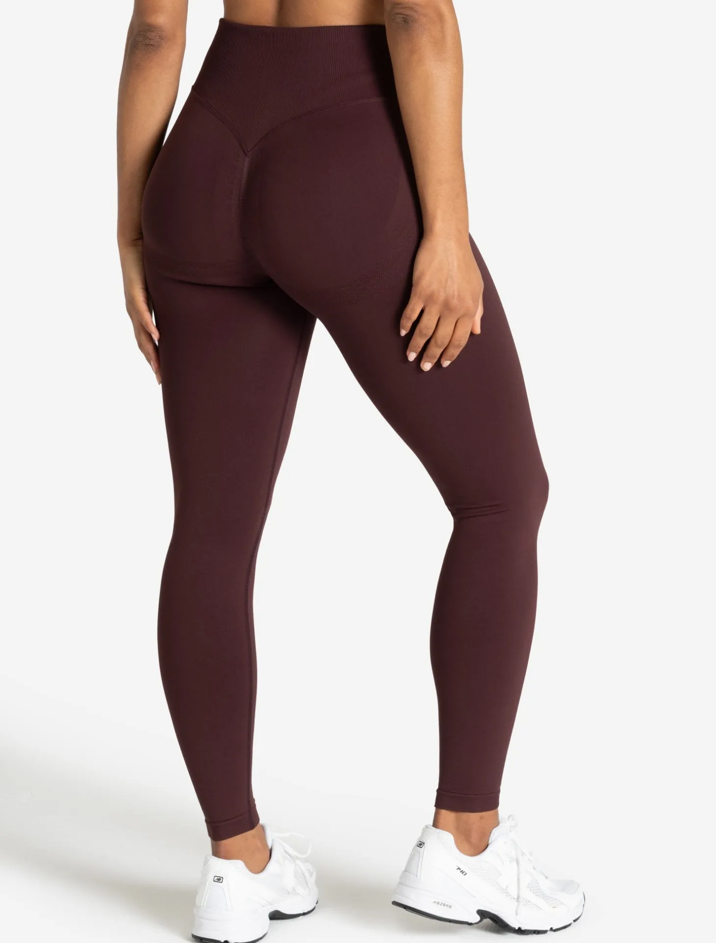 Training Seamless Scrunch Leggings Deep Cherry