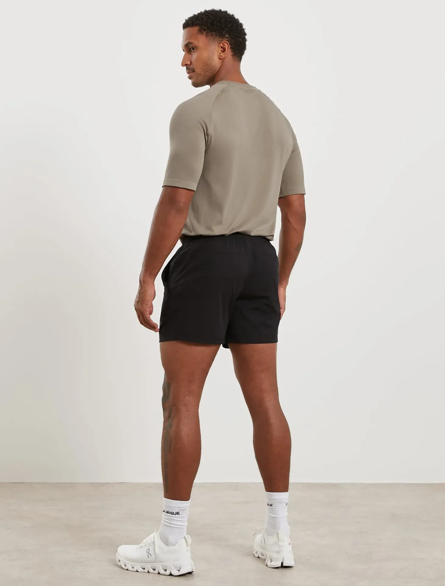 Training Seamless T-Shirt Stone Grey