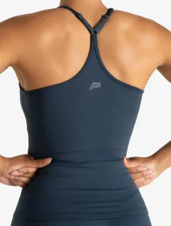 Training Seamless Vest Dark Blue