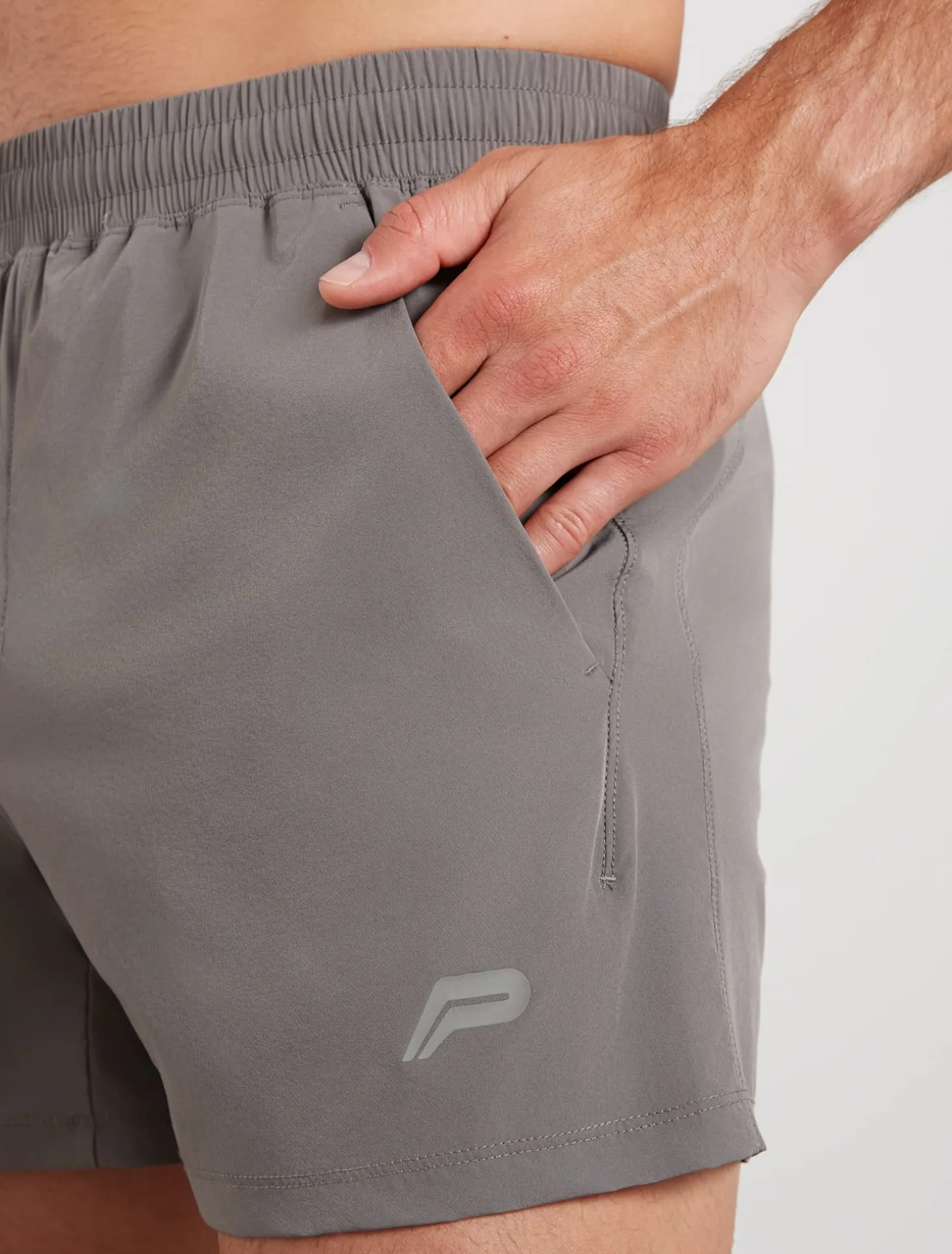 Training 5" Shorts Light Grey