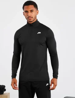 Training 1/4 Zip Black