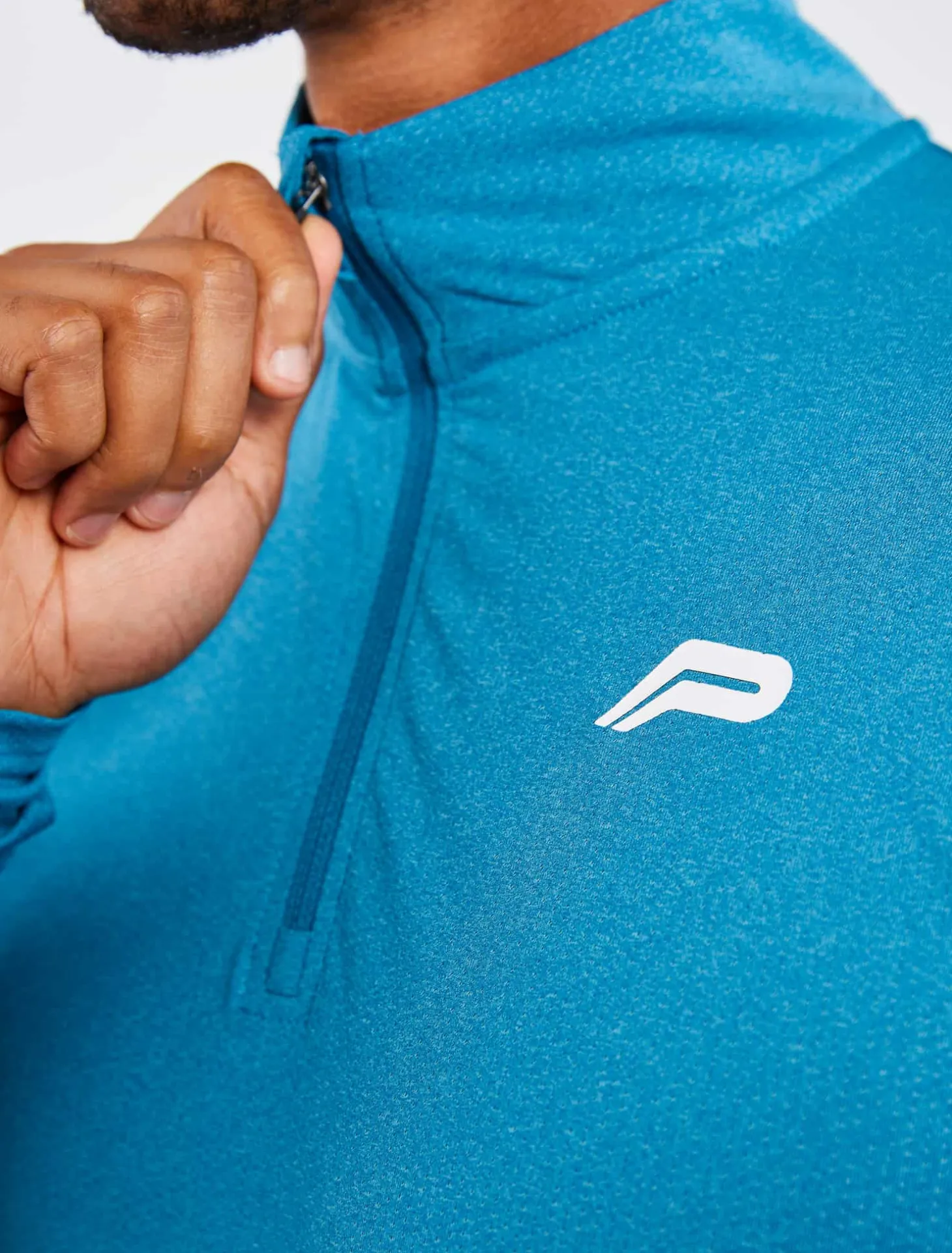 Training 1/4 Zip Blue
